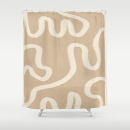 abstract minimal  65 Shower Curtain