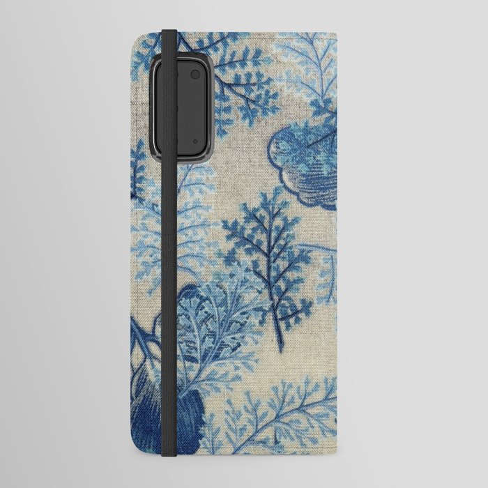 Leaves Pattern Design Android Wallet Case