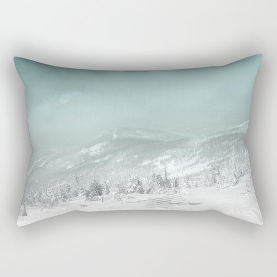 Blue mountains 2 Rectangular Pillow