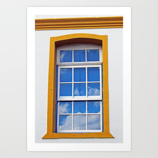 Window to the sky Art Print