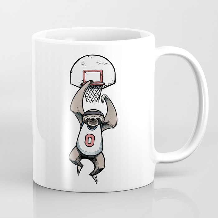 Sloth Dunk Coffee Mug