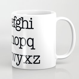 ACAB Alphabet Mug