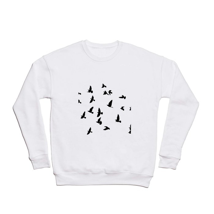 Flock of flying birds Crewneck Sweatshirt