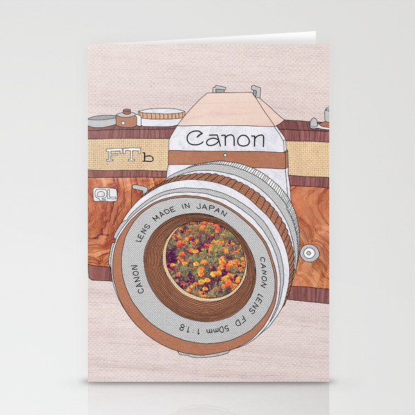 WOOD CAN0N Stationery Cards