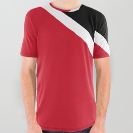 Flag of Trinidad and Tobago All Over Graphic Tee