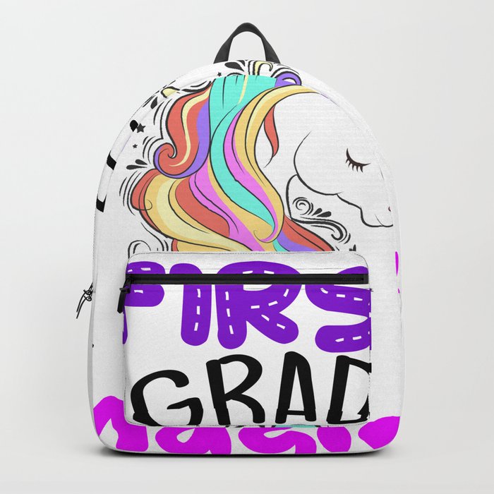 Cute First Grade Unicorn Back To School 1st Grade Girls Gift