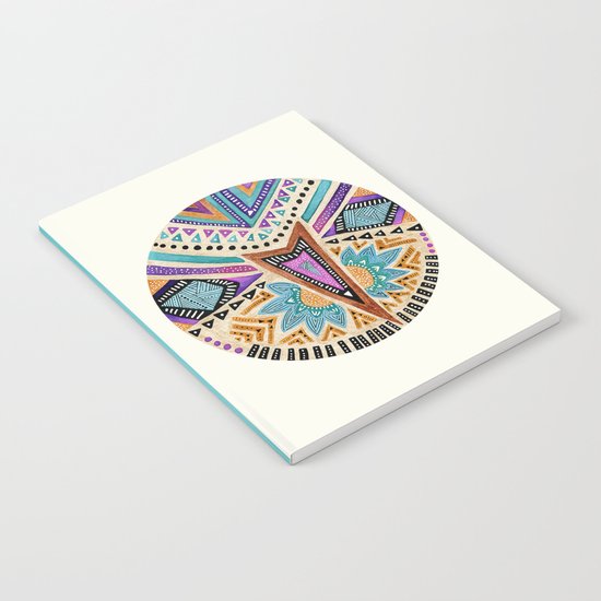 Tribal Folk Icon Notebook