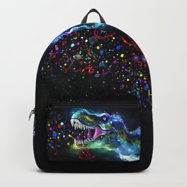 Crystal T-Rex in Space Backpack