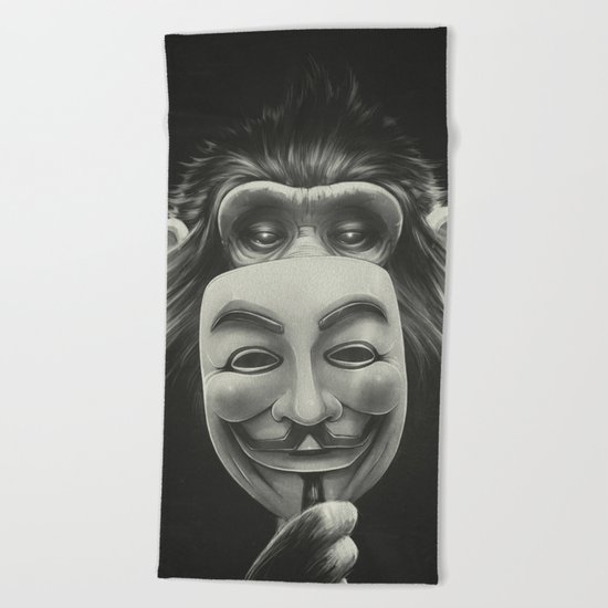 Anonymous Beach Towel