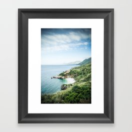 Beach - Landscape and Nature Photography Framed Art Print