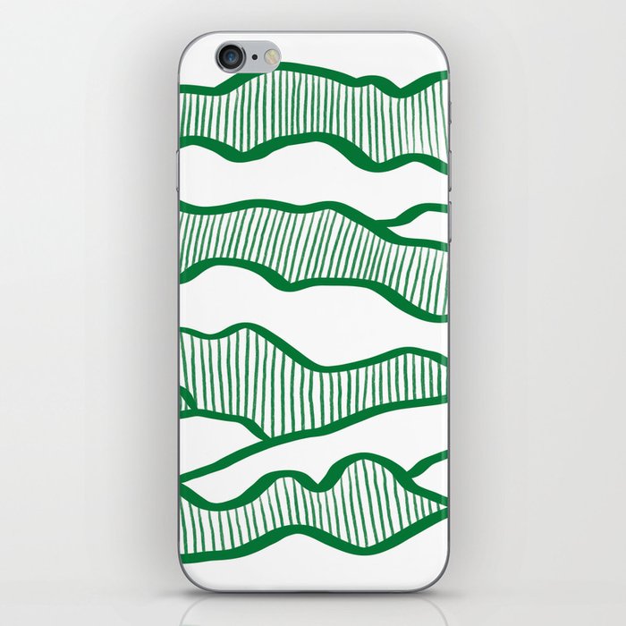 Abstract mountains line 11 iPhone Skin