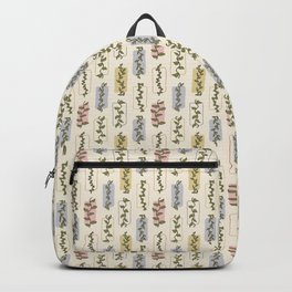 Winding Vines in Organic Colors Backpack by Beth Baxter Studio