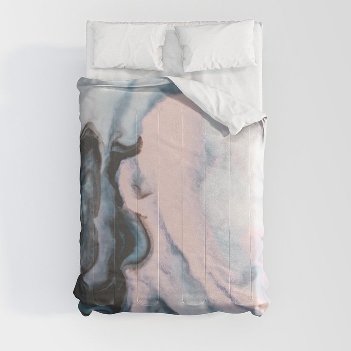 Modern marble 01 Comforter
