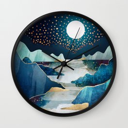 Moon Glow Wall Clock