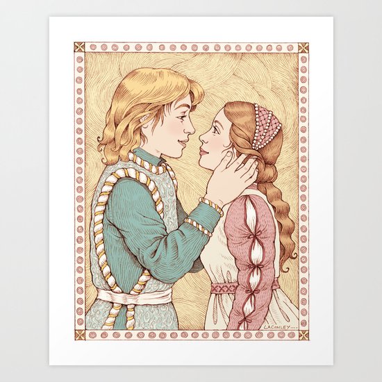 Romeo and Juliet Art Print