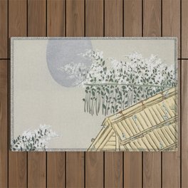 Kamisaka Sekka painting Outdoor Rug