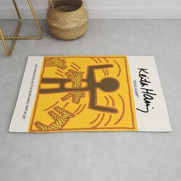 Keith Exhibition Art, Exhibition Poster, Japan Vintage Art Rug | Montreuxart, Exhibitionartprint, Contemporaryart, Graphicdesign, Officeinterior, Popart, Graffitiwallart, Retroprint, Exhibitionposter, Museumposter 