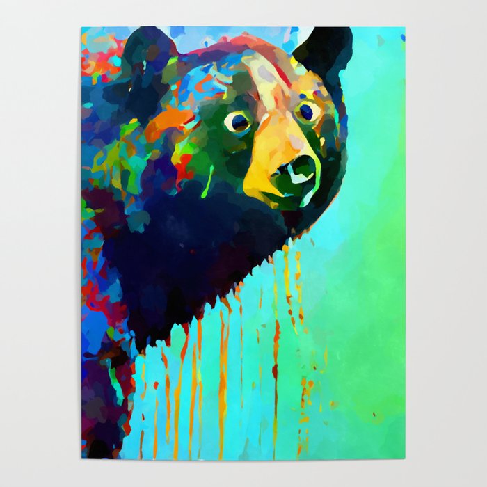 American Black Bear Poster