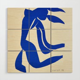 Blue Nude Dancing - Henri Matisse Wood Wall Art