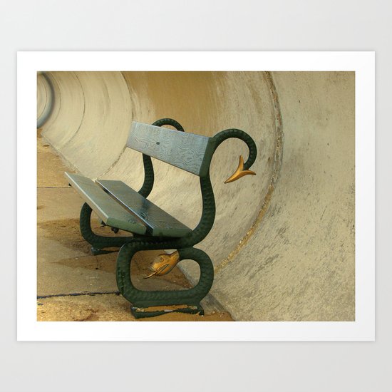 Serpent Seat Art Print