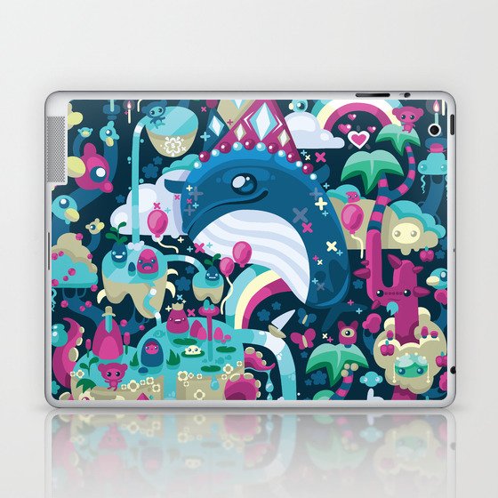 Only Whales Know Laptop & iPad Skin