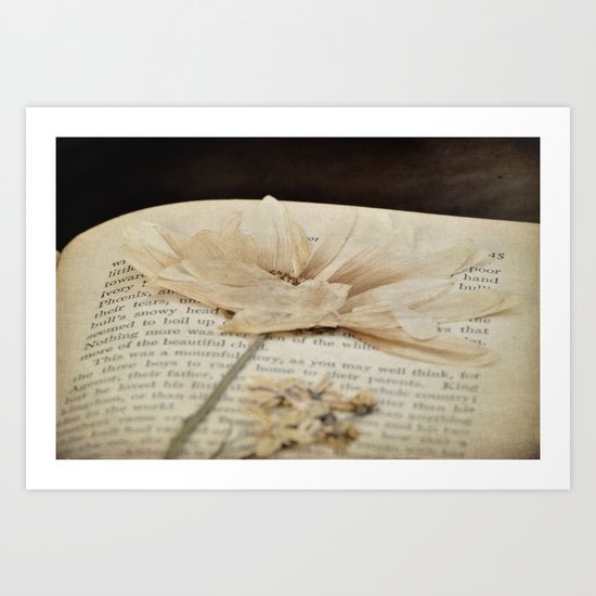 Myths, Flowers Art Print
