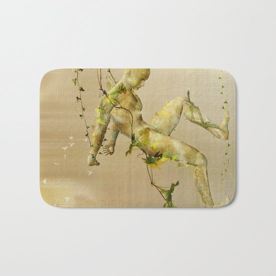 The man vegetable Bath Mat