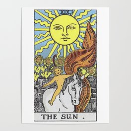 Sun Tarot Poster