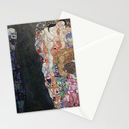Death and Life (1910-1915) Gustav Klimt Stationery Card