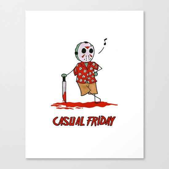 Casual Friday Canvas Print