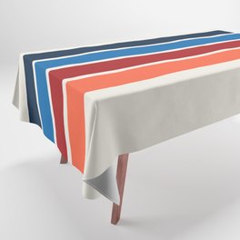 Farunda - 70s Style Retro Stripes Tablecloth