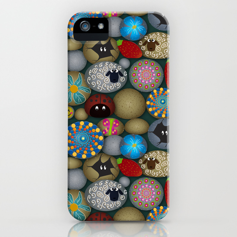 Rock Painting Iphone Case By Vivaeris Society6