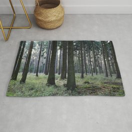 twilight forest Art, love sun and forest Rug