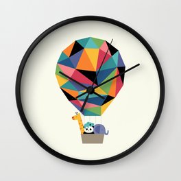 Fly High Together Wall Clock