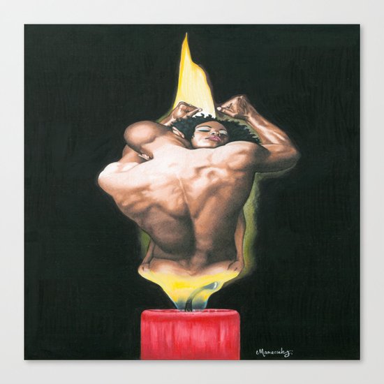 Consummation Canvas Print