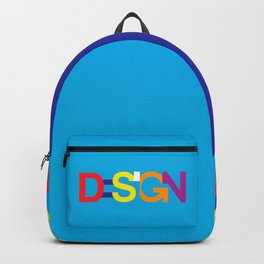 Design Backpack | Typographic, Typography, Typo, Type, Concept, Modern, Tipografia, Word, Vector, Digital 