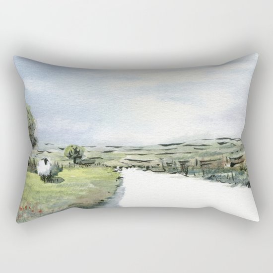 Path Rectangular Pillow