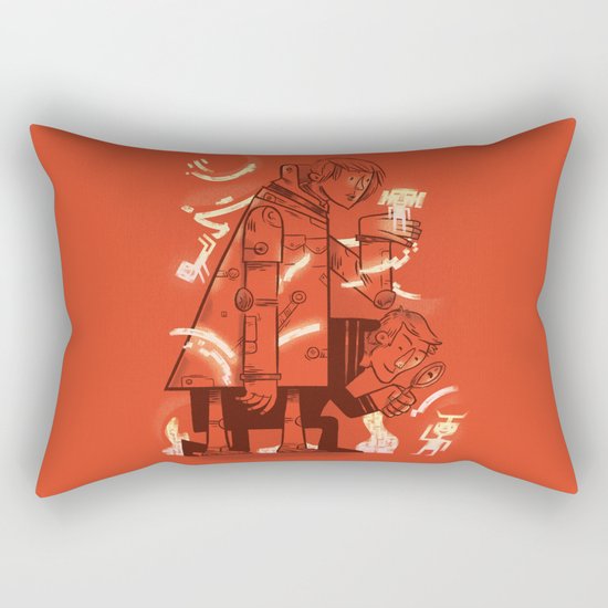 Cross Over Rectangular Pillow