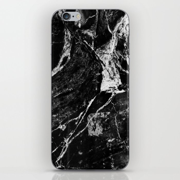 Marble Black iPhone Skin