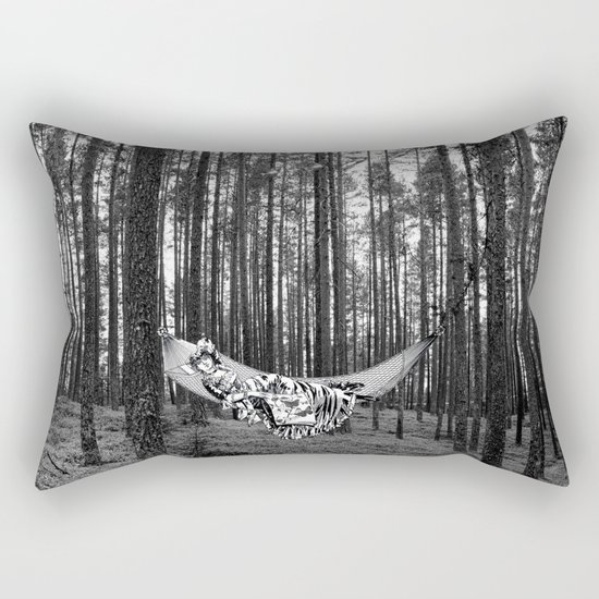 BETWEEN TREES Rectangular Pillow