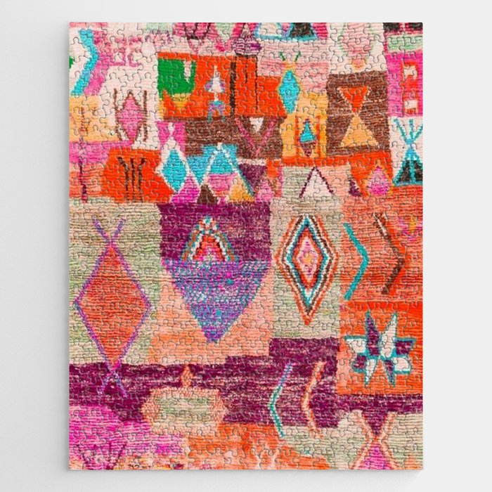 Traditional Berber Moroccan Design Jigsaw Puzzle