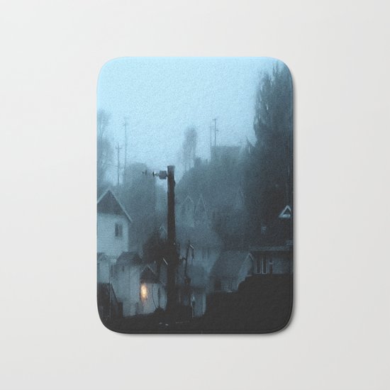Strange Night: Ghost Light Bath Mat