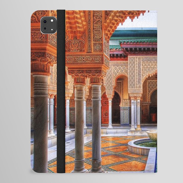 architecture: moroccan architecture great hall iPad Folio Case