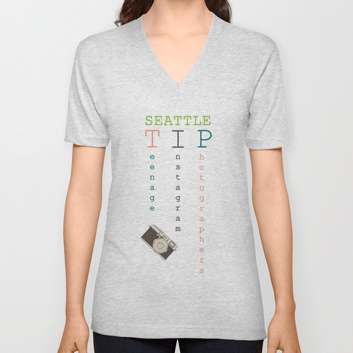 Seattle TIP V Neck T Shirt