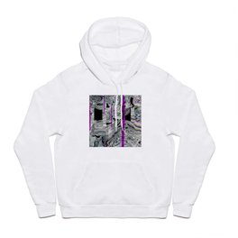 Neon distort Glitch pattern Hoody