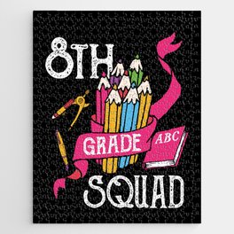 8th Grade Squad Student Back To School Jigsaw Puzzle