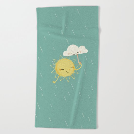 Little Sun Beach Towel