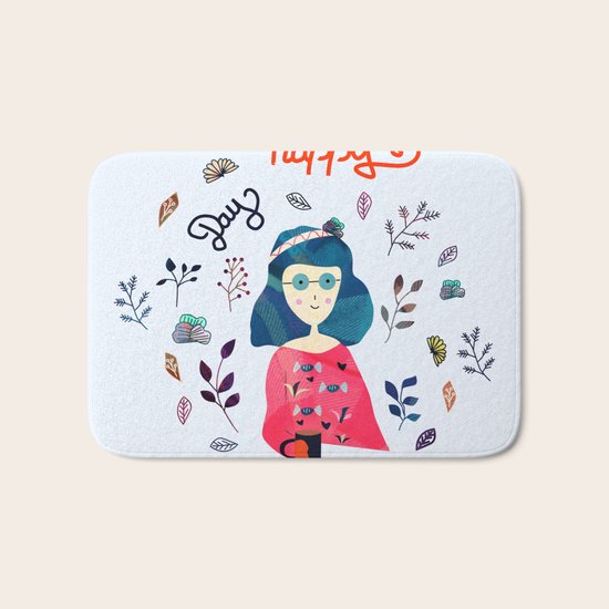 Happy Day Bath Mat
