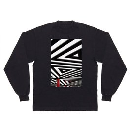Black and White Long Sleeve T-shirt