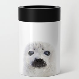 Baby Seal, Snow Animals, Art for Kids, Baby Animals Art Print By Synplus Can Cooler